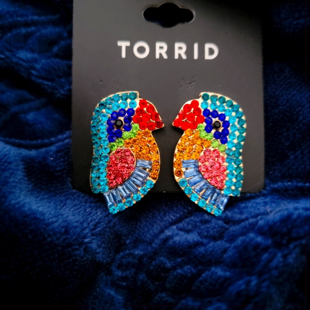 Torrid Parrot Earrings